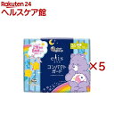 エリスコンパクトガード 特に多い日夜用 360 羽つき ケアベア企画品(12枚入*5袋セット)【elis(エリス)】
