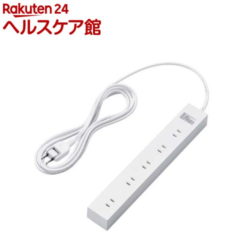 お店TOP＞家電＞情報家電＞電源タップ＞タップ＞エレコム 電源タップ 2P 10個口 一括スイッチ マグネット 3m ホワイト ECT-1530WH (1個)【エレコム 電源タップ 2P 10個口 一括スイッチ マグネット 3m ホワイト ...