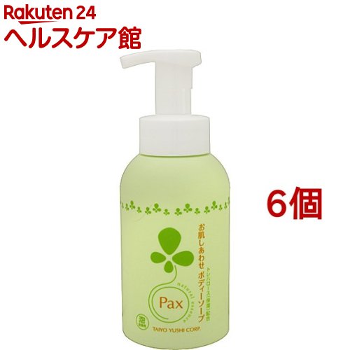 パックス お肌しあわせ ボディーソープ(400ml*6個セット)【パックスお肌しあわせ】[肌荒れ予防 うるおう ぬるつかない敏感肌 泡]