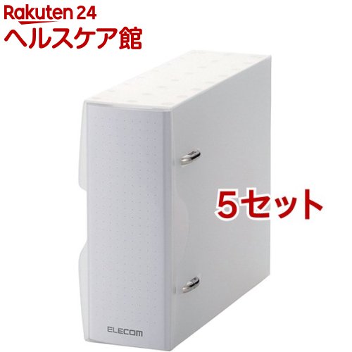 エレコム DVD・CD不織布ケース専用 ファイル CCD-BC02CR(5セット)【エレコム(ELECOM)】