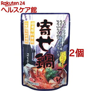 寄せ鍋つゆ(600g(2-3人前)*2コセット)【日東醸造】