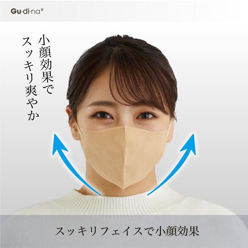 グディナ 快適立体マスクホワイト(30枚×5セット)【グディナ】