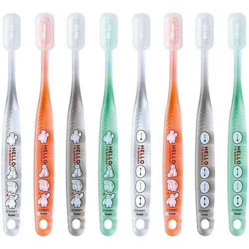 歯ブラシ キャップ付 3〜5才 個包装 ベイマックス TBCR5SE(8本入)