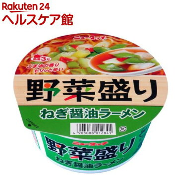 野菜盛り ねぎ醤油ラーメン 94g×12個(94g*12個)【ニュータッチ】