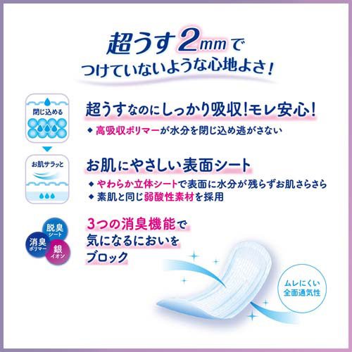 リフレ 超うす安心パッド 安心の中量用 80c...の紹介画像2