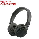 ワイヤレスヘッドホン W310 黒(1個)【OHM】