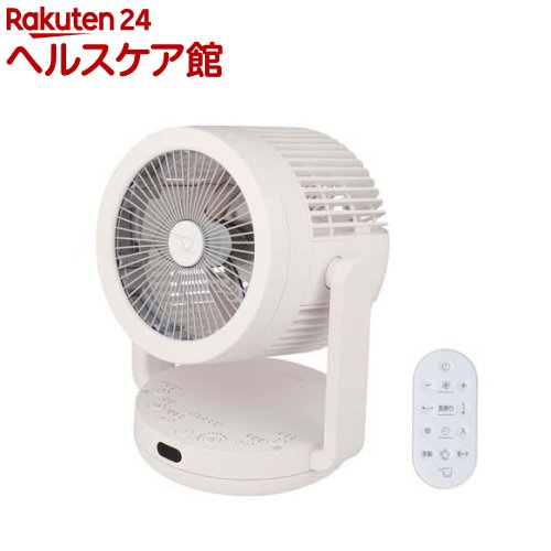 象印 2WAY サーキュレーター 首振り リモコン ホワイト RC-AA30-WA(1台)