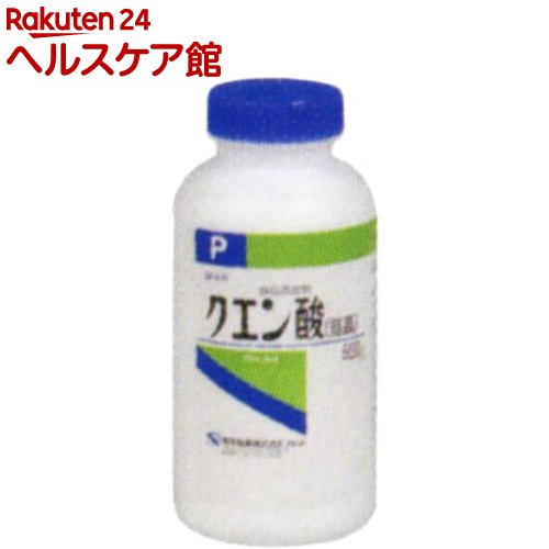 クエン酸 結晶(500g)【ケンエー】[乳酸飲料 シソジュース 材料]