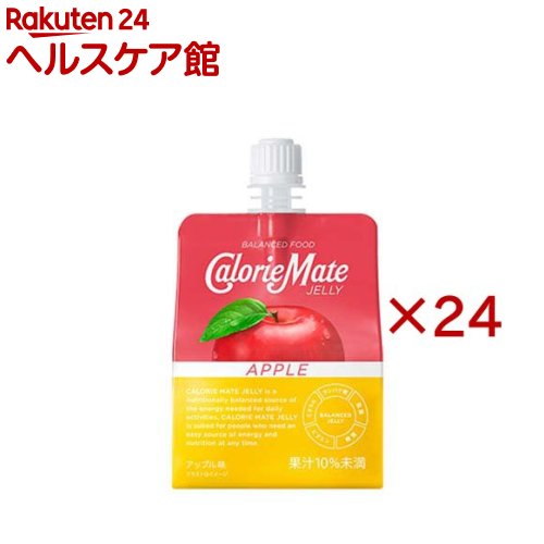 カロリーメイト ゼリー アップル味(215g×24セット)