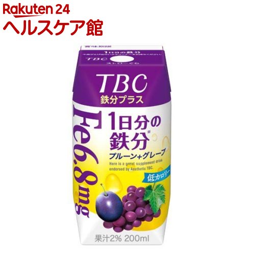 TBC 1日分の鉄分(200ml*24本入)【TBC】