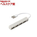 w^U USB2.0 4|[gϊnu VL[O[ WU-UH2594GY(1)