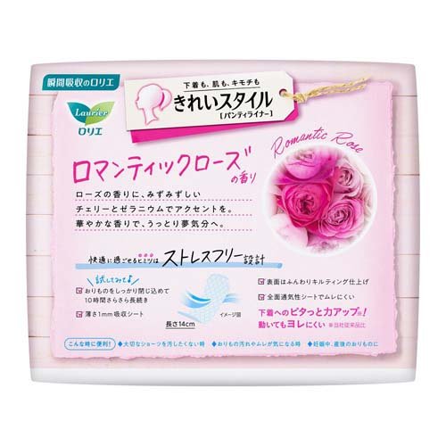 ロリエ きれいスタイル ロマンティックローズの香り(72個入*5袋セット)【ロリエ】 2