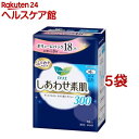 ロリエ しあわせ素肌 ボリュームパック 多い夜用 羽つき(18個入*5袋セット)【ロリエ】