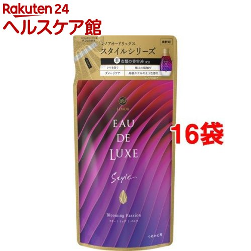 レノア オードリュクス スタイル ブルーミングパッション つめかえ用(410ml*16袋セット)【レノア オードリュクス】