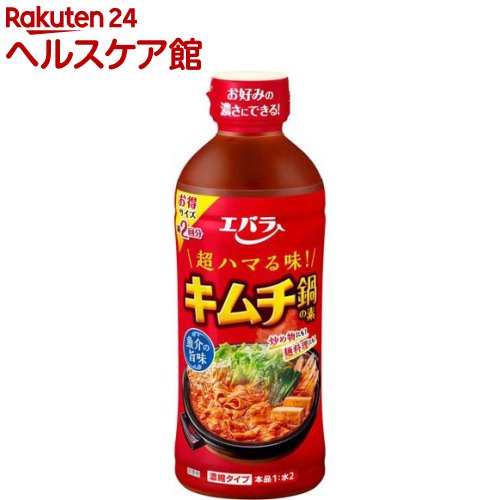 エバラ キムチ鍋の素(500ml)【more30】【atk_1】【atk_m1】【エバラ】