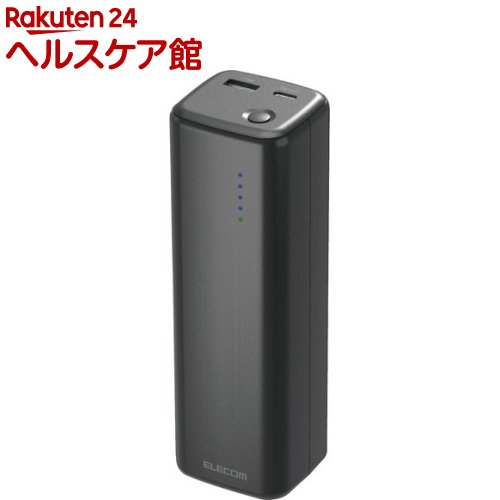 GR oCobe[ 20000mAh ubN DE-C33L-20000BK(1)yGR(ELECOM)z