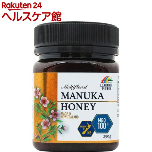 ユニマットリケン マヌカハニー MGO100+(250g)【ユニマットリケン】