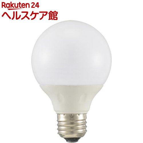 26 mm Cfl - LED電球 ボール電球形 E26 60形相当 全方向 昼光色 LDG6D-G 7AG20(1個)【OHM】