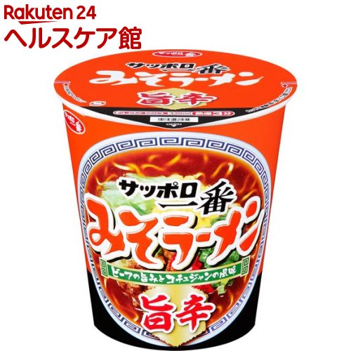 サッポロ一番 みそラーメン 旨辛 タテ型カップ(1コ入)【サッポロ一番】