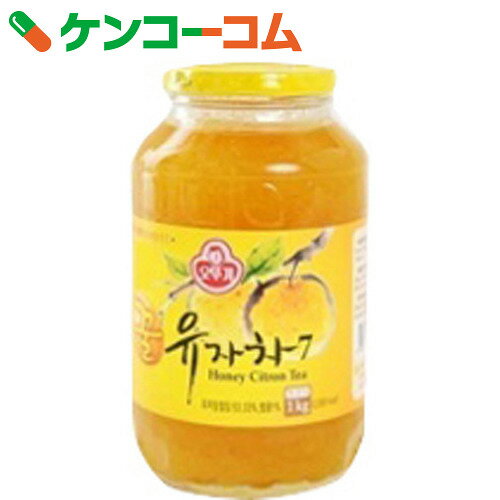蜂蜜ゆず茶　1kg[ケンコーコム　柚子茶(韓国ゆず茶)]【19_k】