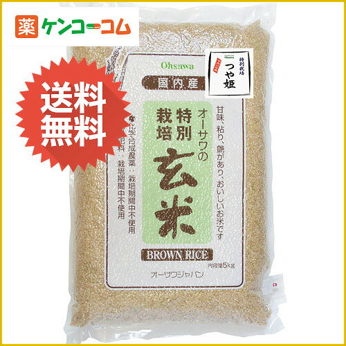 オーサワの特別栽培玄米 宮城県産つや姫 5kg[【HLS_DU】オーサワジャパン 宮城 玄米]