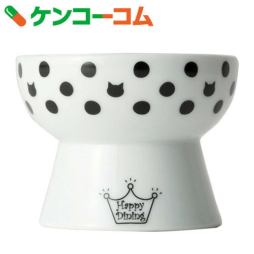 おやつ皿 水玉柄[猫壱 食器・ボウル]