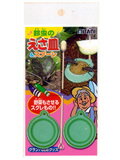 鈴虫のえさ皿&スプーン えさ2個・給餌用スプーン
