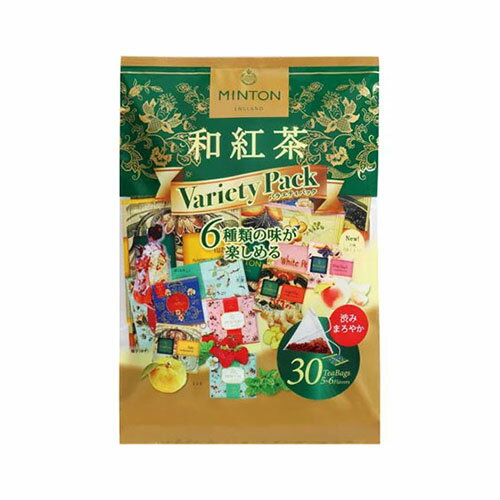 共栄製茶 ミントン 和紅茶バラエティ 30袋(6種×5袋) MINTONのサムネイル