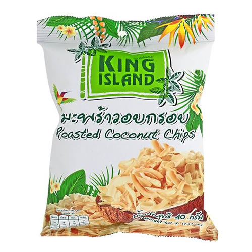 オーバーシーズ キングアイランド ココナッツチップス 40g x1個