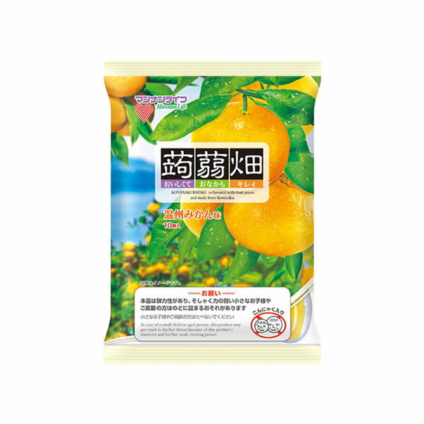 マンナンライフ 蒟蒻畑 温州みかん味 25g x10個入り x1個（こんにゃくゼリー おやつ デザート）のサムネイル