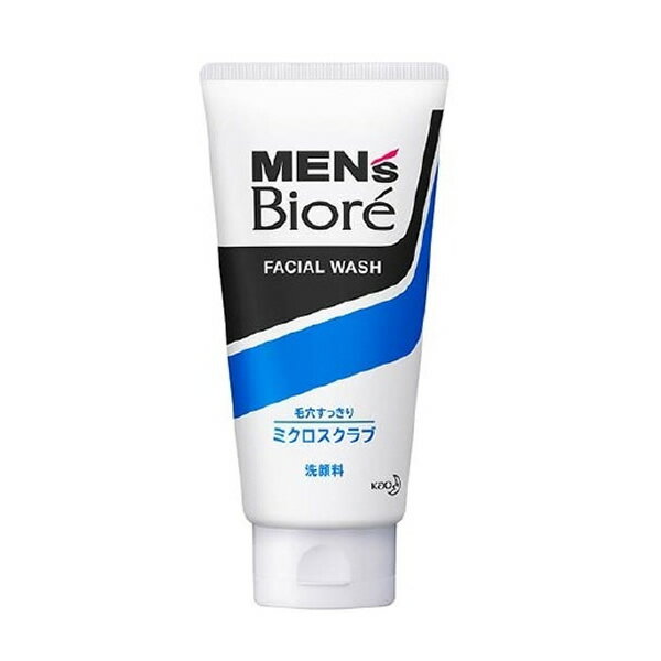 [メンズビオレ] ミクロスクラブ洗顔 130g 男性・洗顔料 マイルドシトラスの香り 
