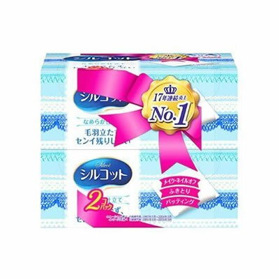 内容量 82×2個パック 素材 表面材・・・コットン 外装材・・・紙 ご注意 開封後はチャックをして、ほこりやゴミなどが入らないように清潔に保管してください。 本来の化粧用途以外にはご使用にならないでください。 問い合わせ先 ユニ・チャーム 108-8575 港区三田3-5-27 住友不動産三田ツインビル西館 「お客様相談室」 TEL:0120‐573‐001 製造元 ユニチャーム 検索用文言 シルコット 82枚入x2個パック 広告文責 株式会社ケンコーエクスプレス TEL:03-6411-5513オールパーパスに活用できる ●完全封入タイプだから、繊維が毛羽だたず肌を傷つけない。 ●ネイルオフからスキンケアまでオールパーパスに活用できるタイプ。 ●シルキーベールで中綿をくるっと包み込んでいるので、センイの抜けがなく、肌へのセンイ残りや、型崩れがありません。 ●表面のシルキーベールは毛羽立ちがなく、やわらかい使い心地です。 ●含ませた化粧水が中綿に残りにくいので、化粧水をしっかりお肌に戻すことができます。 ●パッティングからネイルオフまで、様々な用途に使いやすい化粧パフです。