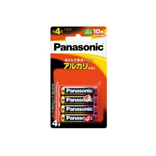Panasonic アルカリ乾電池単四4本ブリスターパック LR03XJ/4B Panasonic アルカリ乾電池単四4本ブリスターパック LR03XJ/4B