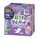 リフレ 超うす 安心パッド 300cc 長時間安心 10枚(尿取りパッド)