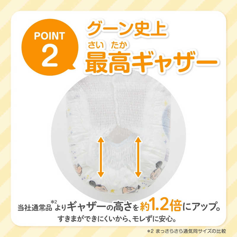 【送料無料】[ケース販売]グーン 12時間ぐんぐん吸収パンツBIG 40枚x3セット(大王...