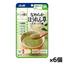 アサヒグループ食品 バランス献立 なめらかほうれん草 ポタージュ風 65g(かまなくてよい) x6個 シニアケア 介護食