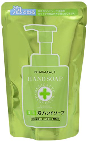 熊野油脂 ファーマアクト 薬用泡ハンドソープ 詰替 200mL (PHARMA ACT)