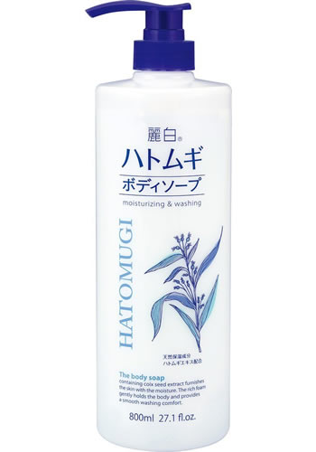 [熊野油脂]麗白 ハトムギボディソープ 本体 800mL (麗白)