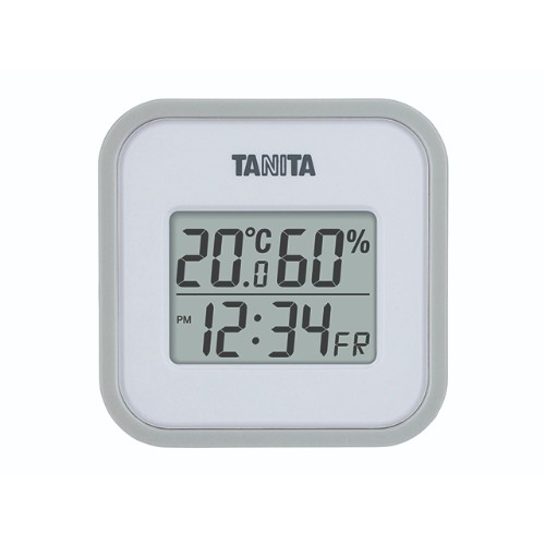 [タニタ]デジタル温湿度計 TT-558 グレー