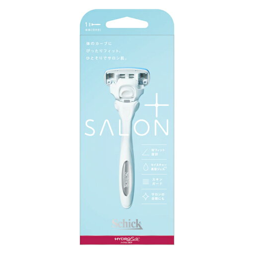 Schick シック ハイドロシルク サロンプラス ホルダー(刃付き)(女性用 顔そり 剃刀 かみそり 髭剃り ひげそり) Schick シック ハイドロシルク サロンプラス ホルダー(刃付き)(女性用 顔そり 剃刀 かみそり 髭剃り ひげそり)