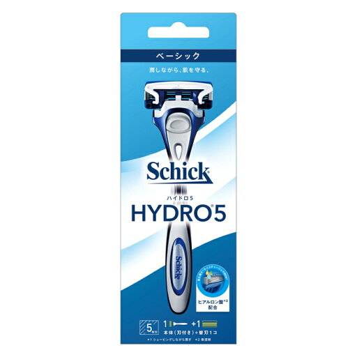 Schick シック ハイドロ5 ベーシック ホルダー(刃付き+替刃1個)(剃刀 かみそり 髭剃り ひげそり) Schick シック ハイドロ5 ベーシック ホルダー(刃付き+替刃1個)(剃刀 かみそり 髭剃り ひげそり)