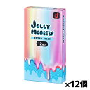 オカモト JELLY MONSTER ゼリーモンスター エクストラゼリー 12個入り x12個(コンドーム 避妊具)