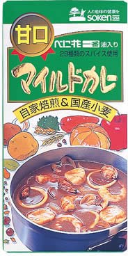 創健社 マイルドカレー（甘口） 115g