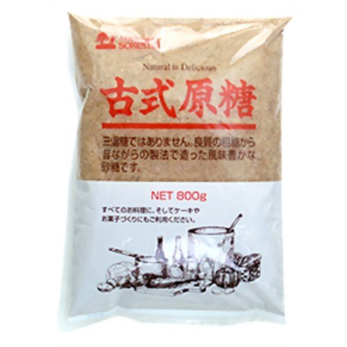 創健社 古式原糖 800g【創健社 食品 自然食品 美容 創健社 食品 ヘルシー食材 創健社 食品】