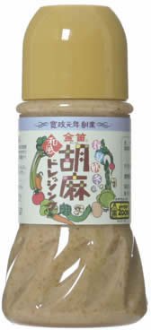 笛木醤油 金笛 胡麻ドレッシング 230ml【自然食品 美容 ヘルシー食材】【JIROP】