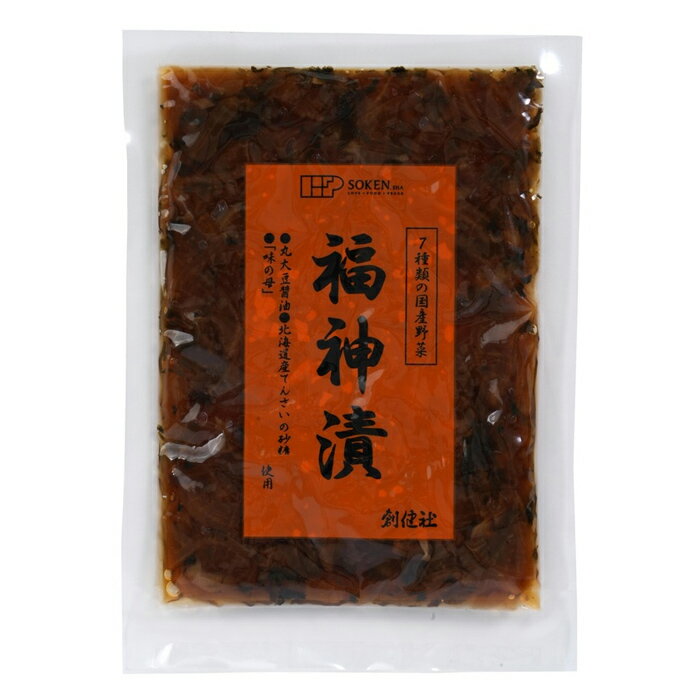 【ゆうパケット配送対象】創健社 福神漬 90g(7種類の国産野菜)(ポスト投函 追跡ありメール便)