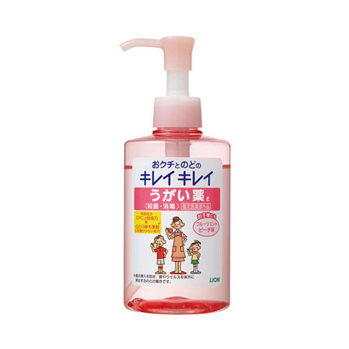 キレイキレイ うがい薬 フルーツミントピーチ味 200ml