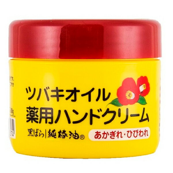 [黒ばら本舗]薬用 ツバキオイル 薬用ハンドクリーム 80g[医薬部外品](保湿 手荒れ 椿油 あかぎれ ひび..