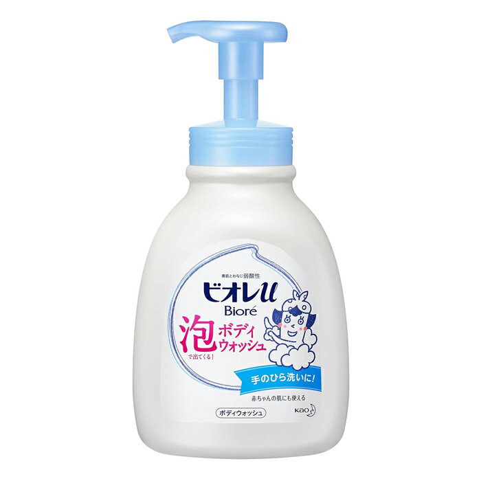 [花王]ビオレu 泡で出てくるボディウォッシュ フレッシュフローラルの香り 本体 600mL(ボディ