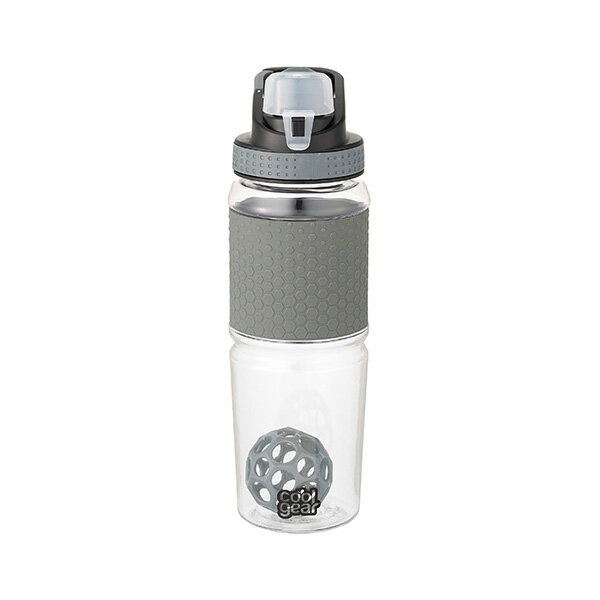 cool gear クールギア シェイカーボトル 650ml #1962 HexaShaker グレーGRAY(シェイカーボール入り)